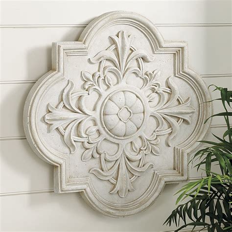 outdoor house wall metal medallion|exterior house medallions.